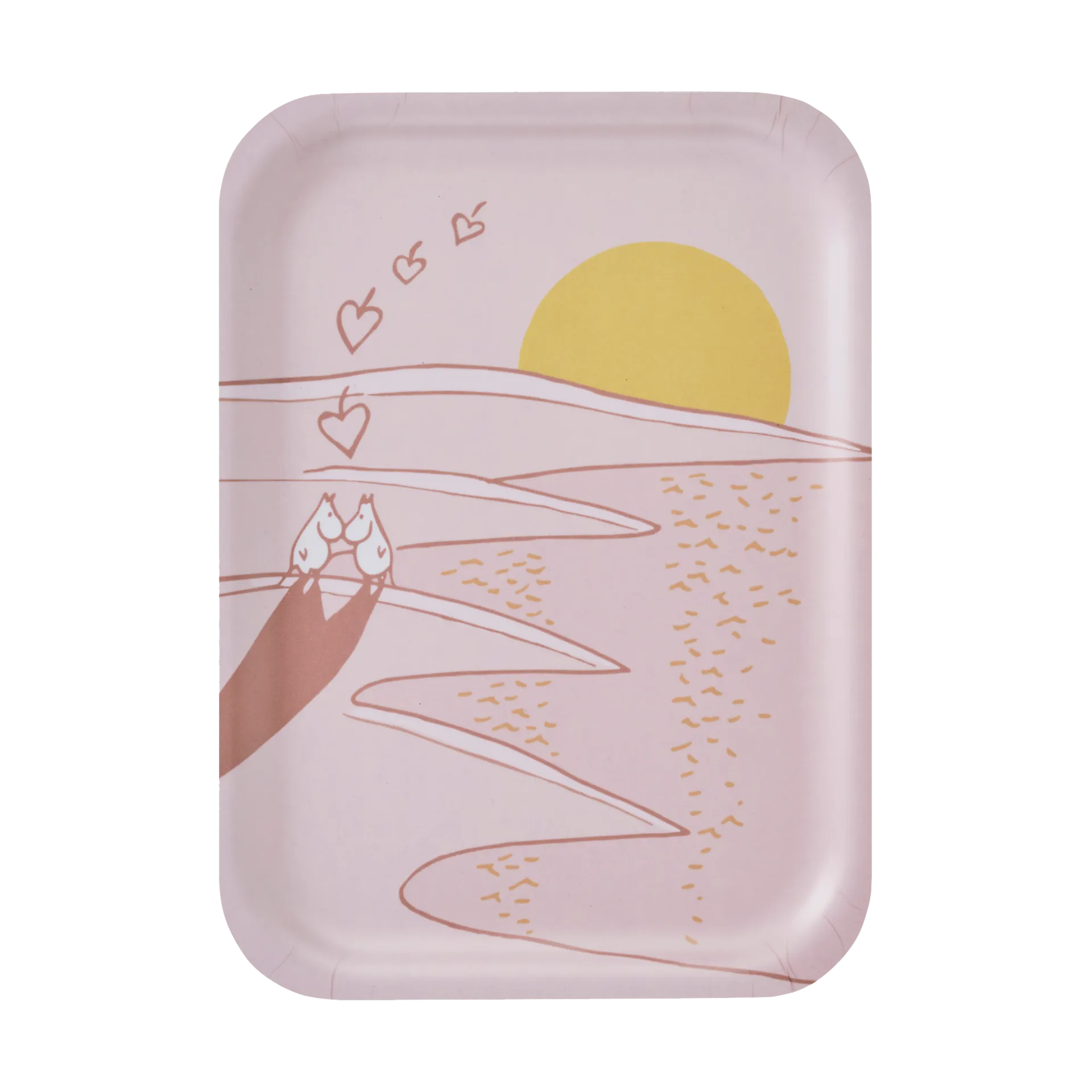 Mumin bricka 20x27 cm, A moment Muurla