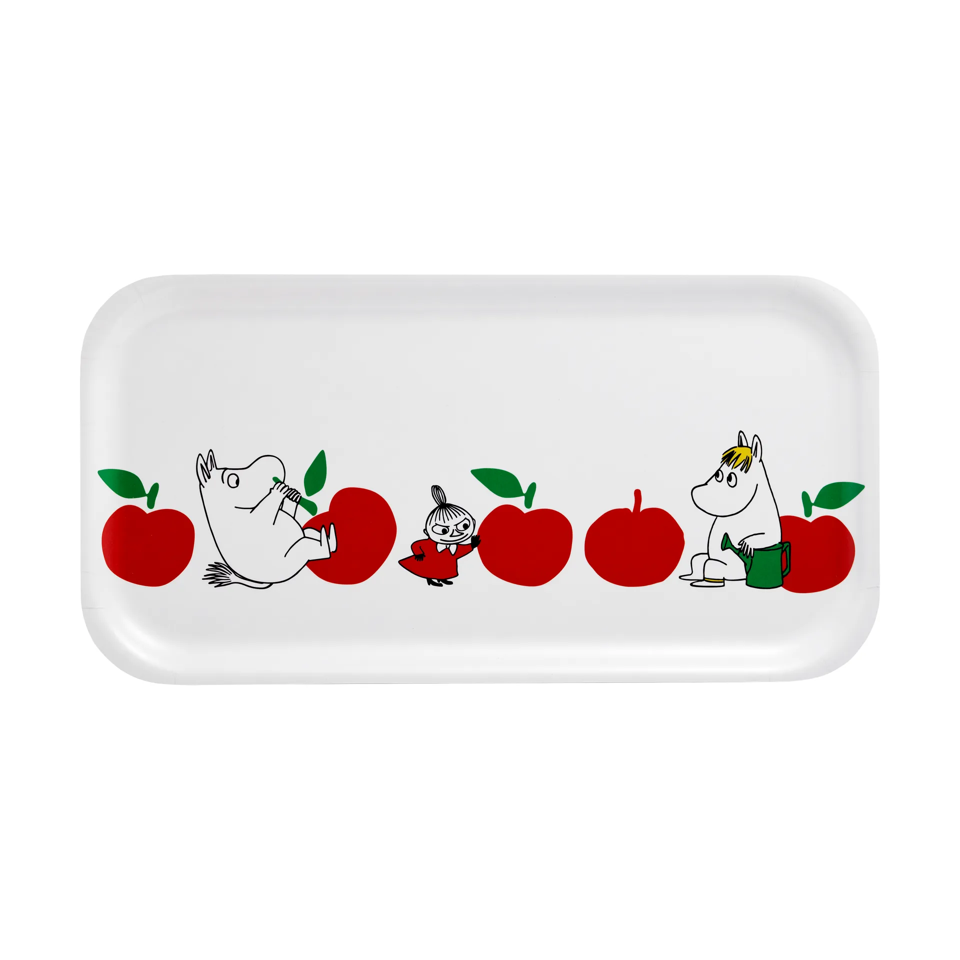 Mumin bricka 22x43 cm, Joyfull Apples Muurla