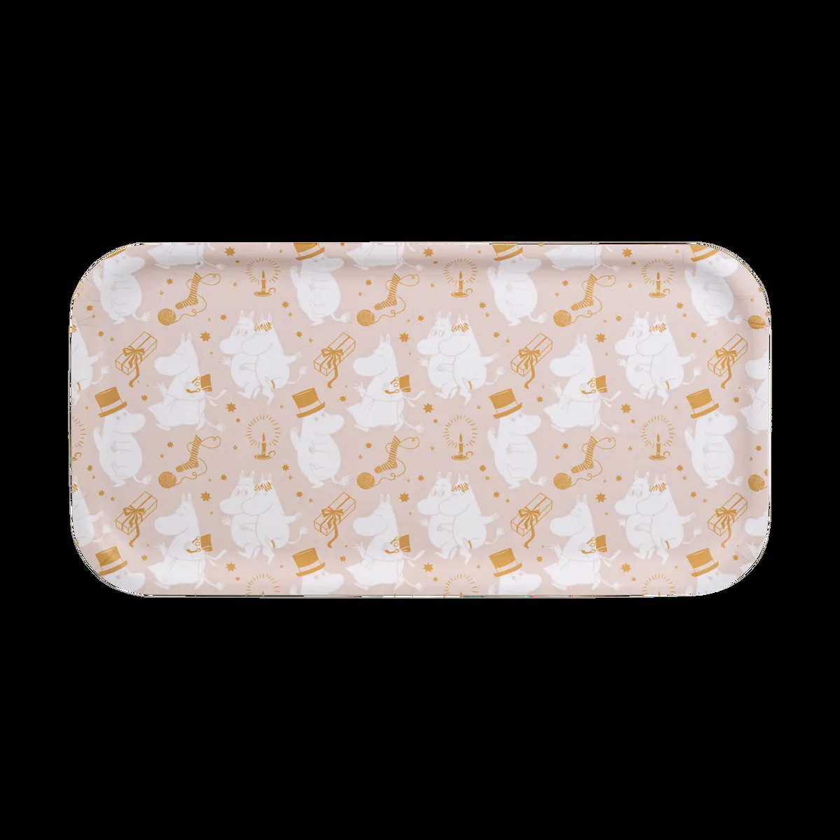 Muurla Mumin bricka 22x43 cm Sparkling stars