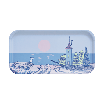 Mumin bricka 22x43 cm - Sunset - Muurla