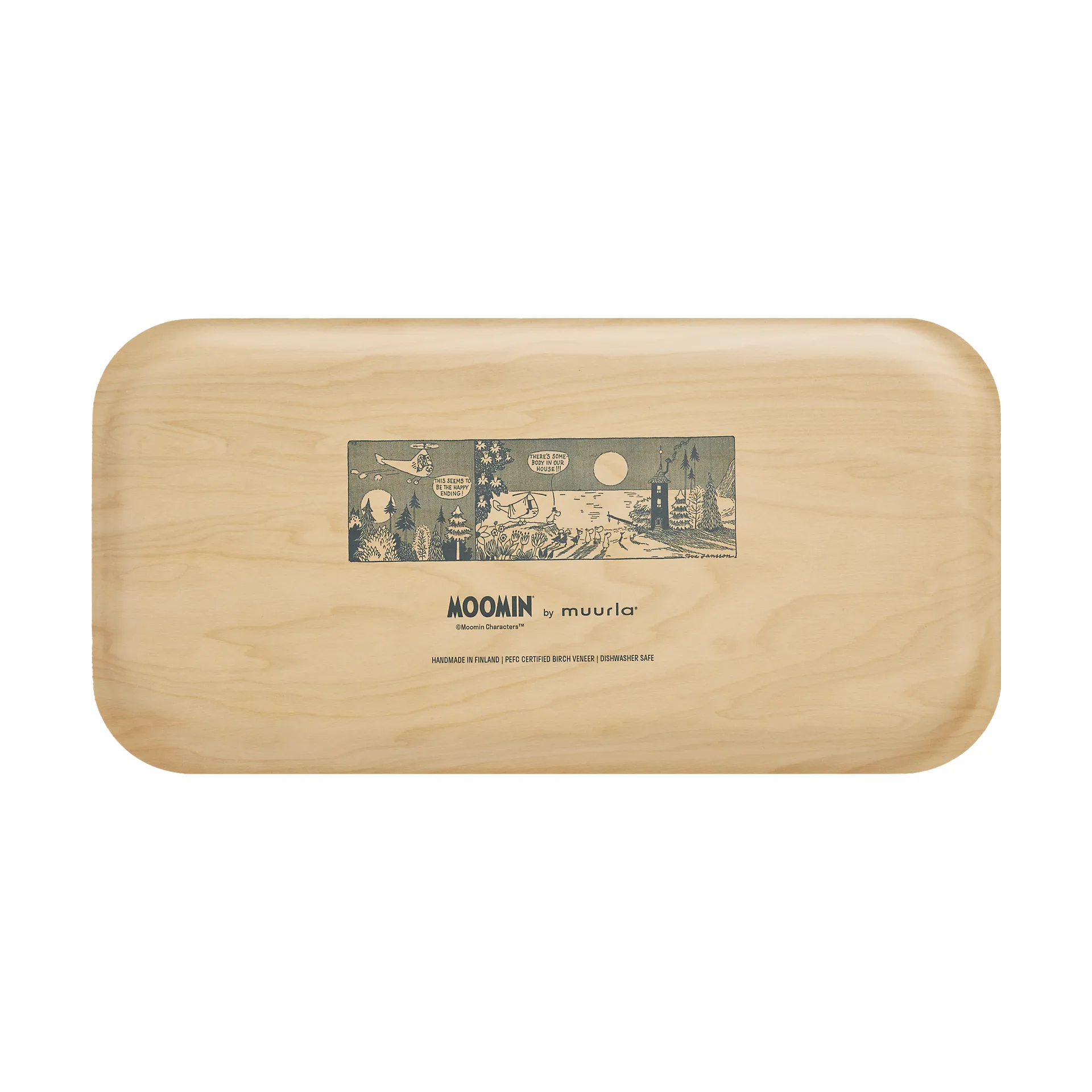 Mumin bricka 22x43 cm, Sunset Muurla