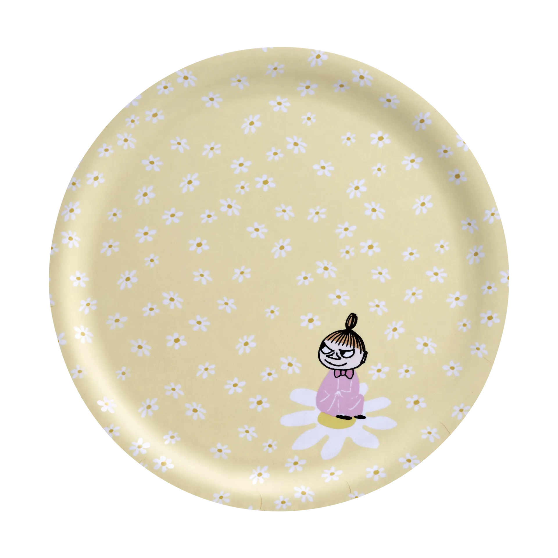 Mumin bricka Ø25 cm, Flowers Muurla