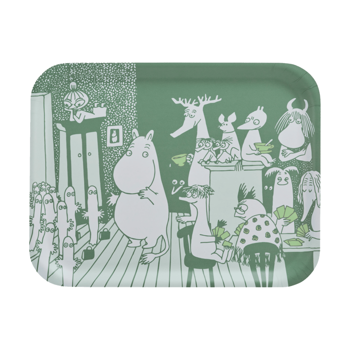 Mumin bricka 28x36 cm - Room for all - Muurla