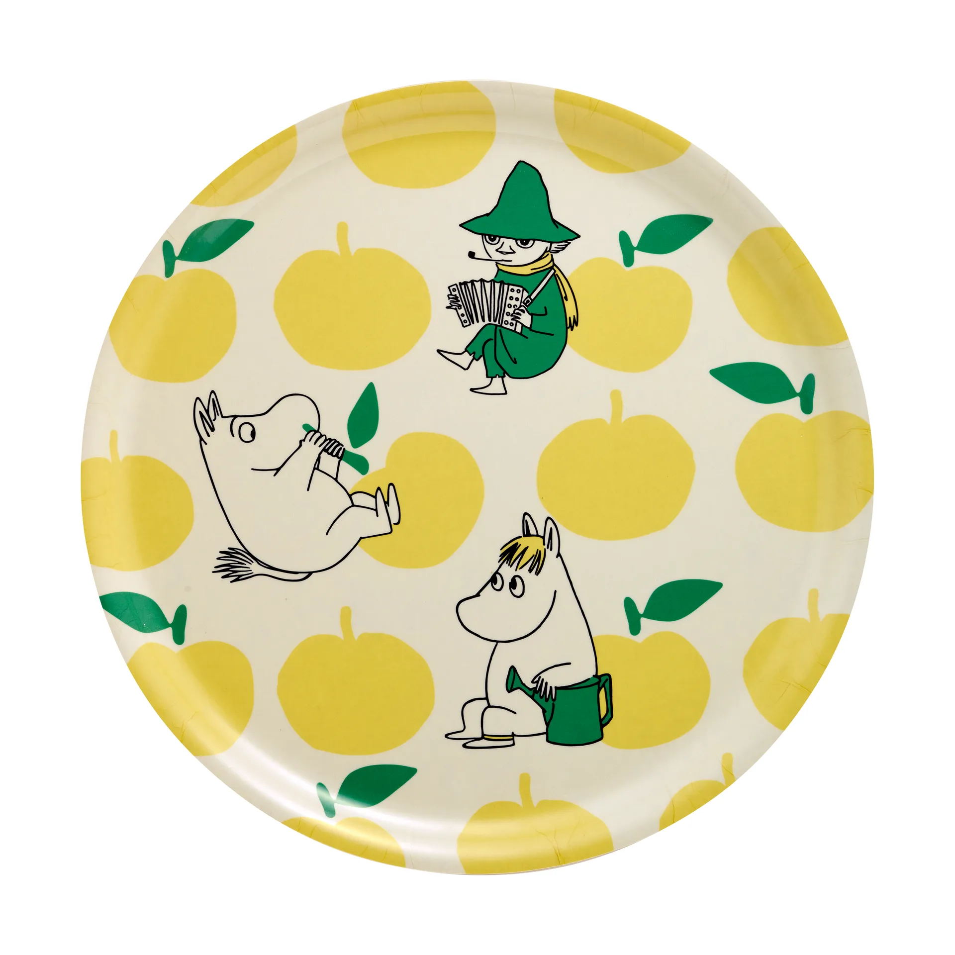 Mumin bricka Ø35 cm, Joyfull Apples Muurla