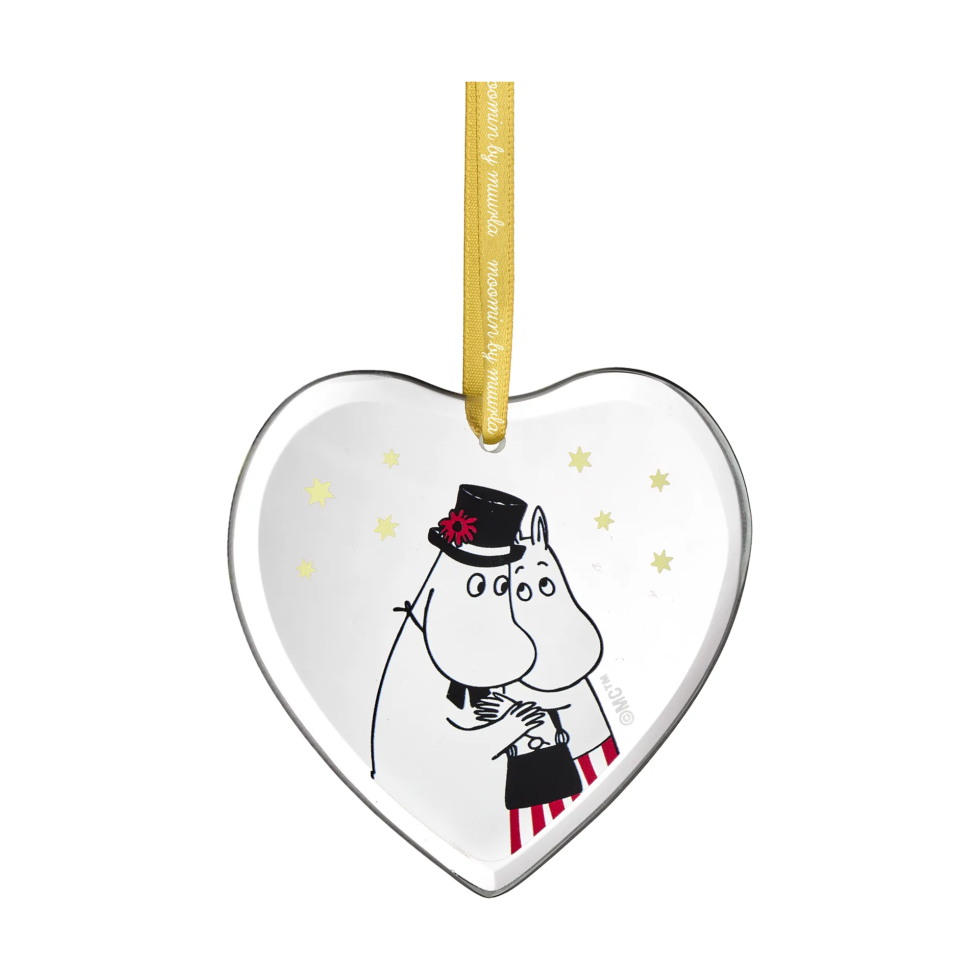 Mumin dekorationshänge, Moominmamma and Moominpappa Muurla