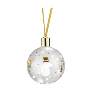Mumin dekorationskula med LED-ljus - Sparkling Stars - Muurla