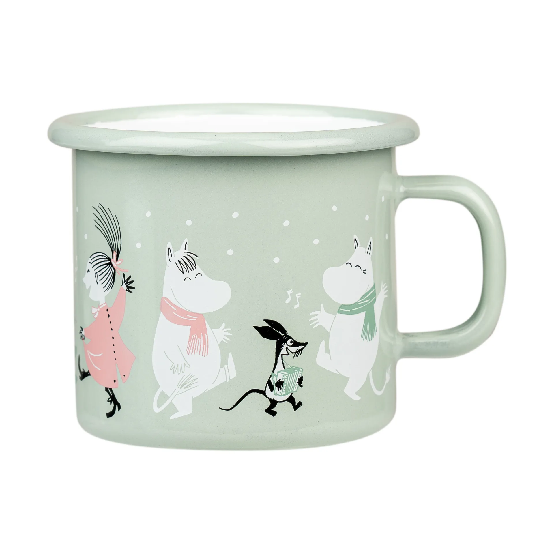 Mumin emaljmugg 25 cl, Festive spirits Muurla