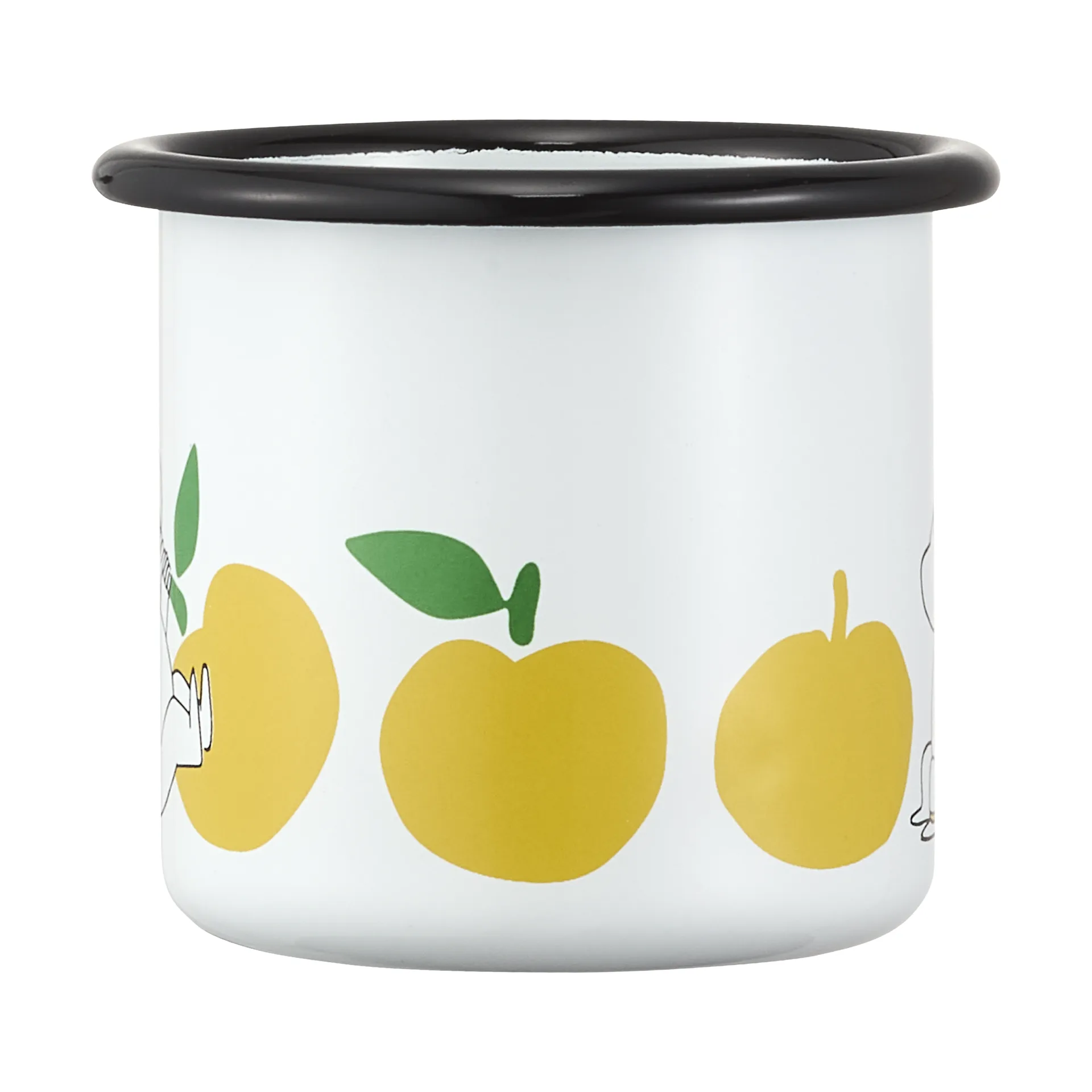 Mumin emaljmugg 25 cl, Joyfull Apples Muurla