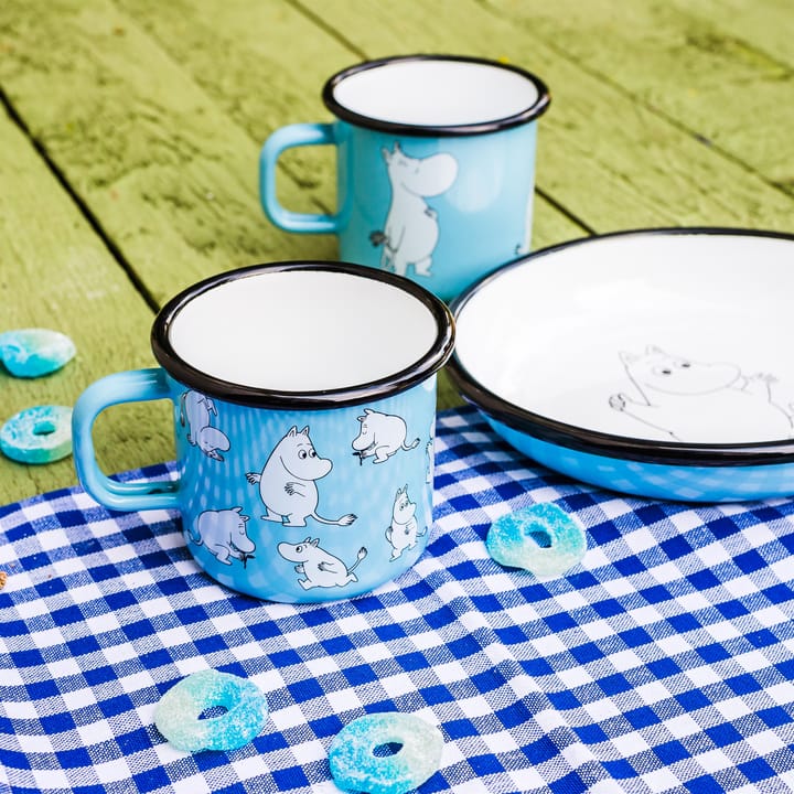 Mumin emaljmugg, 2,5 dl Muurla