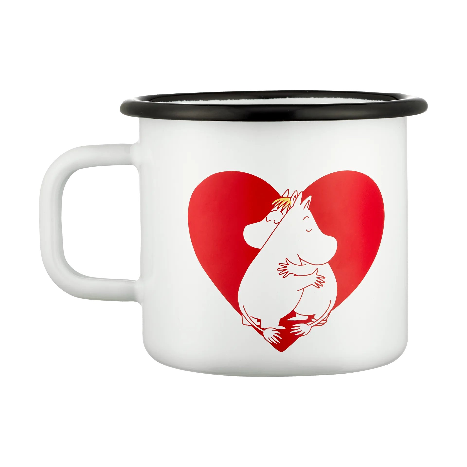 Mumin emaljmugg 37 cl, Heart Muurla