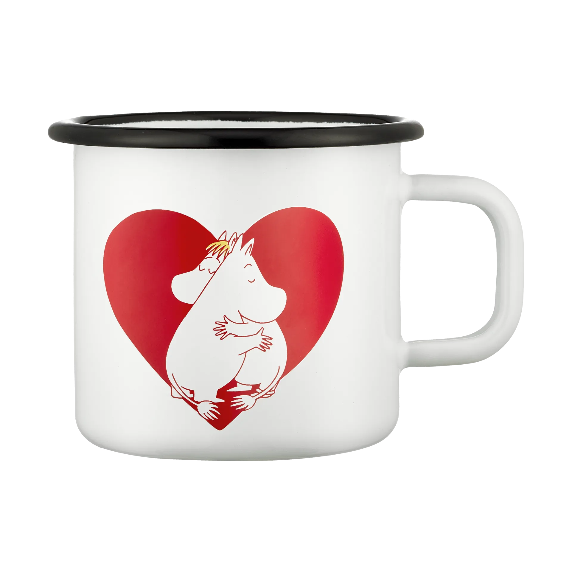 Mumin emaljmugg 37 cl, Heart Muurla