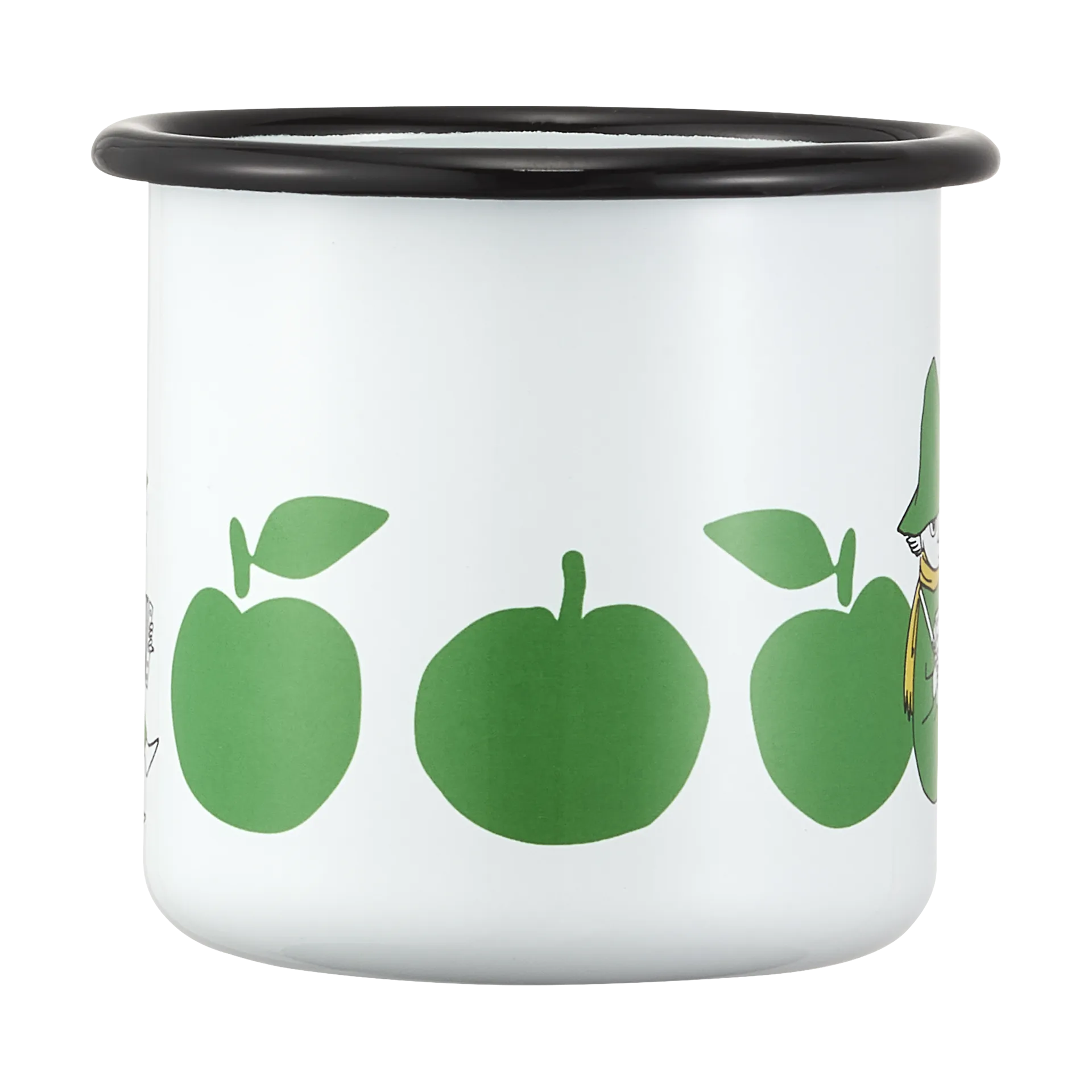 Mumin emaljmugg 37 cl, Joyfull Apples Muurla