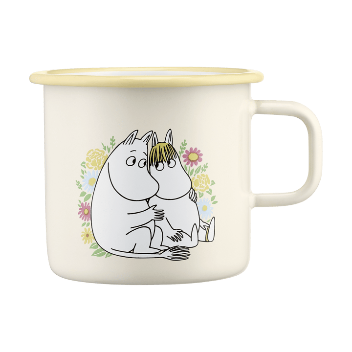 Mumin emaljmugg 55 cl - Flowers - Muurla