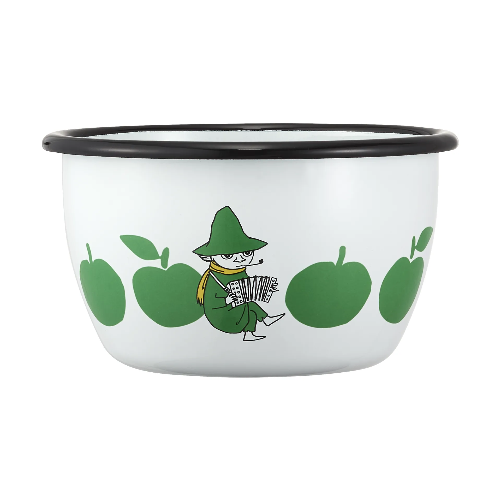 Mumin emaljskål 60 cl, Joyfull Apples Muurla