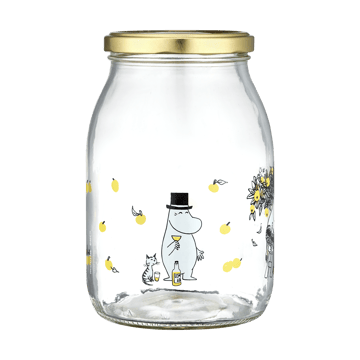 Mumin glasburk 1 L - Apples - Muurla