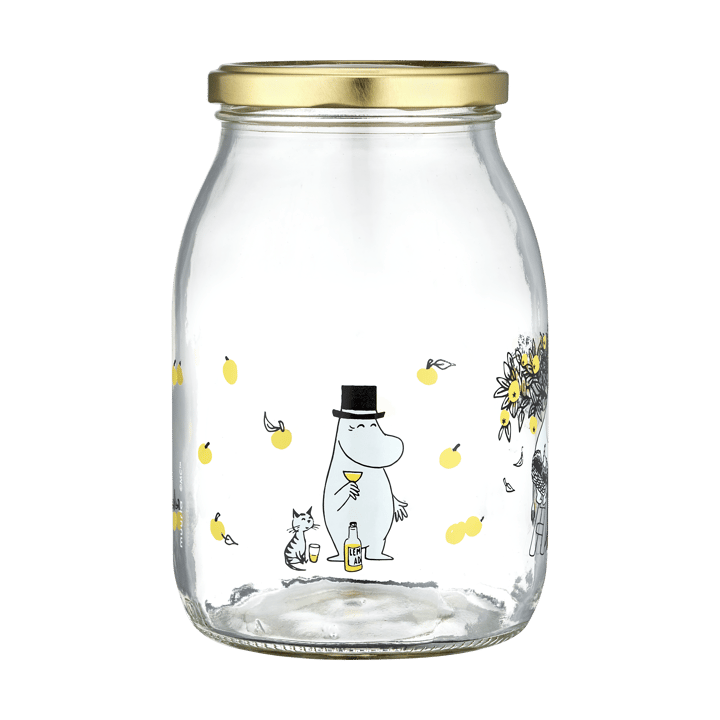 Mumin glasburk 1 L, Apples Muurla