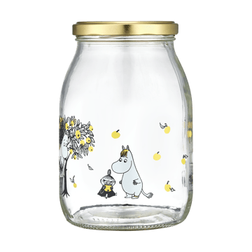 Mumin glasburk 1 L - Apples - Muurla