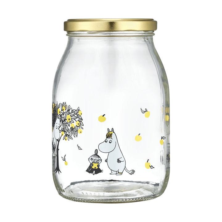 Mumin glasburk 1 L, Apples Muurla