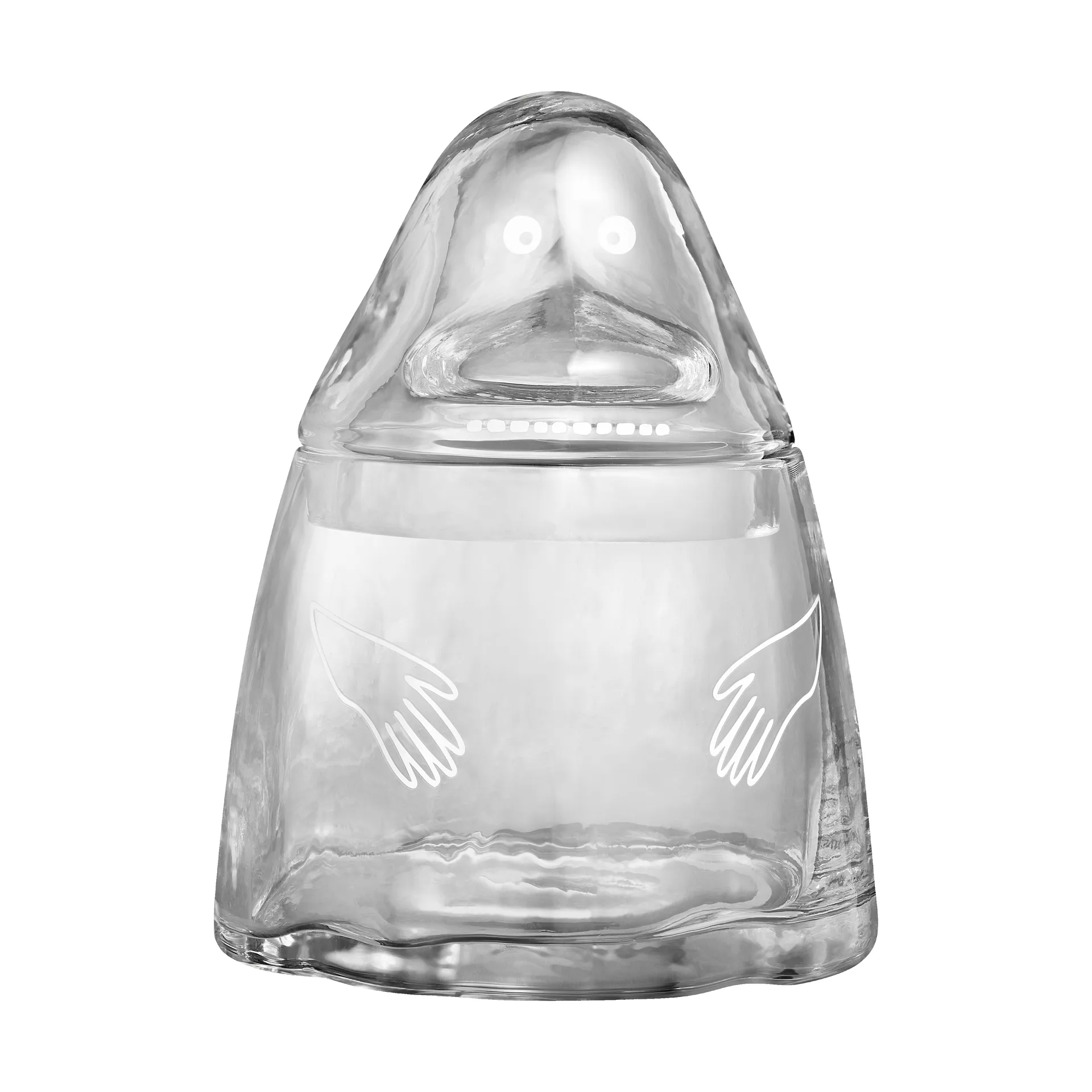 Mumin glasburk, Groke Muurla