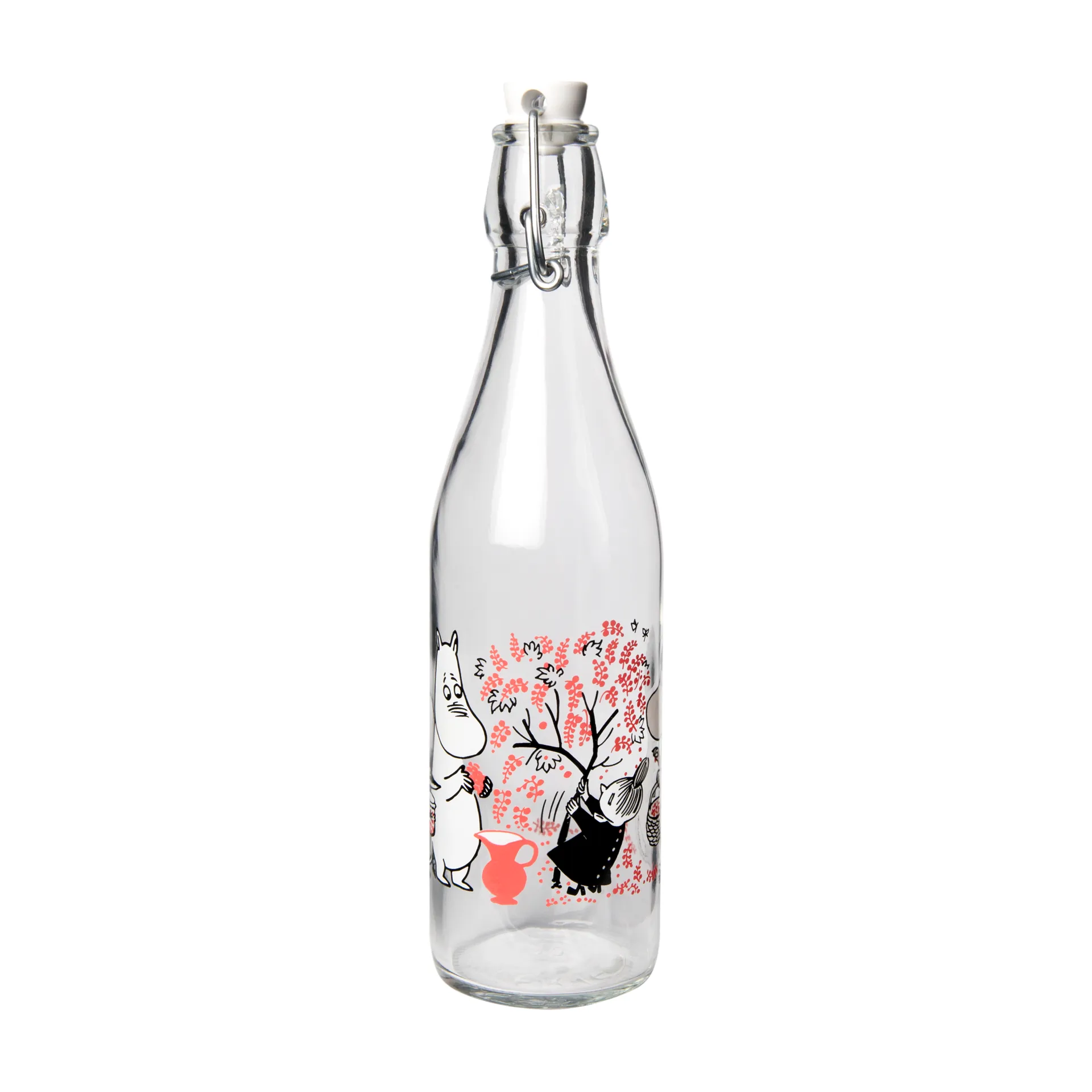 Mumin glasflaska 0,5 l, Berries Muurla