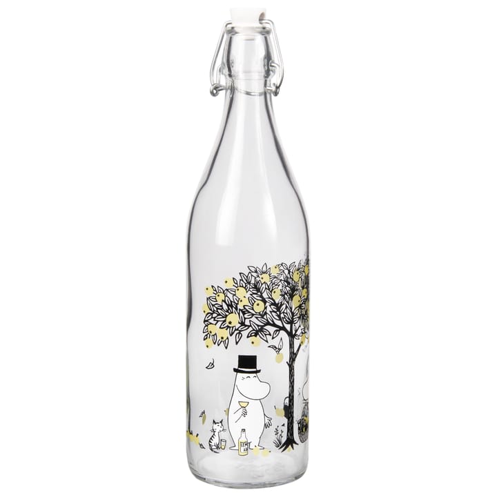 Mumin glasflaska 1 L, Apples Muurla
