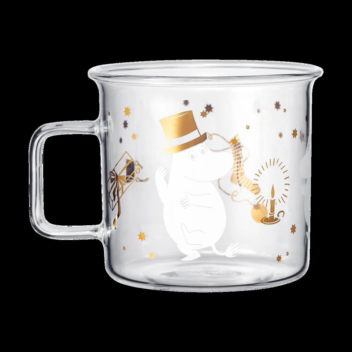 Muurla Mumin glasmugg 35 cl Sparkling stars
