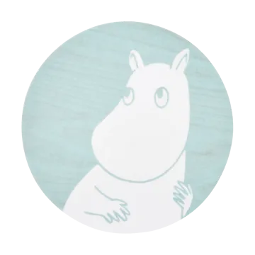 Mumin glasunderlägg Ø10 cm - Momintroll - Muurla
