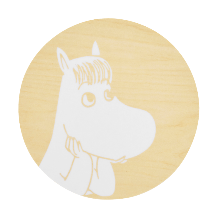 Mumin glasunderlägg Ø10 cm - Snorkmaiden - Muurla