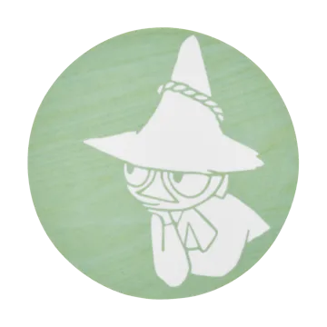 Mumin glasunderlägg Ø10 cm - Snufkin - Muurla