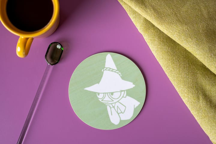 Mumin glasunderlägg Ø10 cm - Snufkin - Muurla