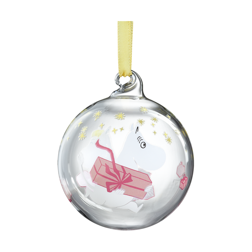 Muurla Mumin julgranskula 7 cm Gifts | Skandinavisk Design | Juldekorationer & Julpynt | Transparent