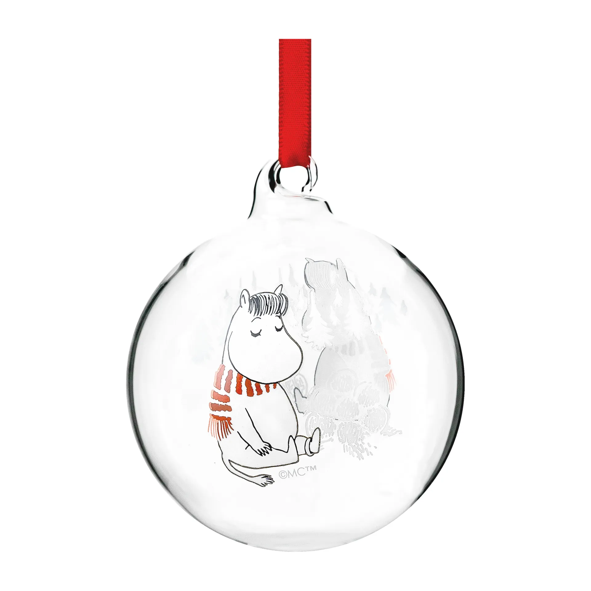 Mumin julgranskula Ø7 cm, Snorkmaiden Muurla
