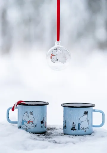 Mumin julgranskula Ø7 cm - Snorkmaiden - Muurla