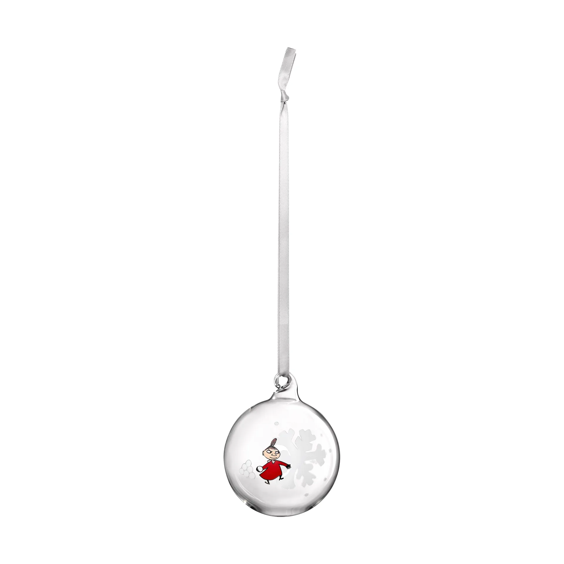 Mumin julgranskula Ø7 cm, Snowflake Muurla