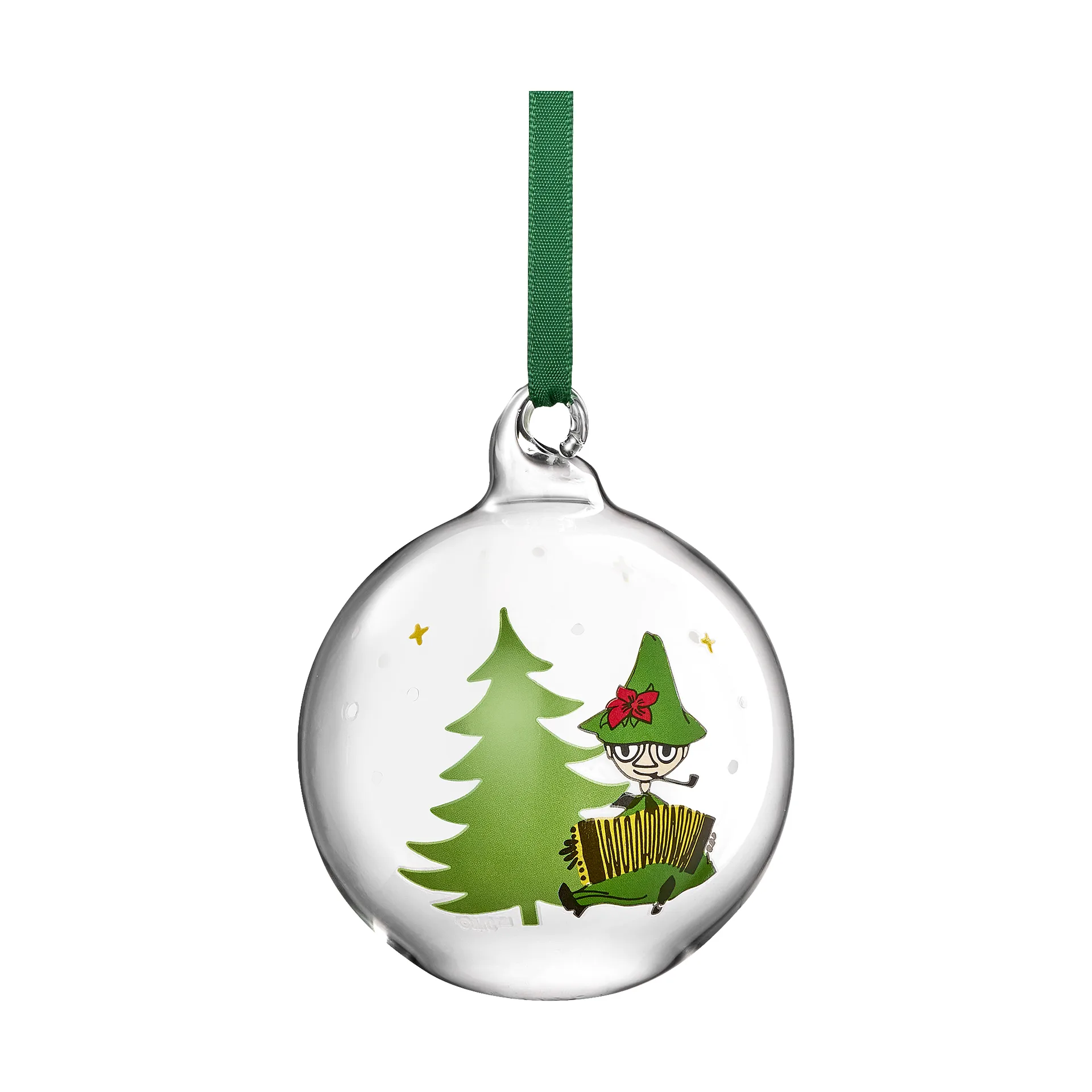 Mumin julgranskula Ø7 cm, Spruce Muurla