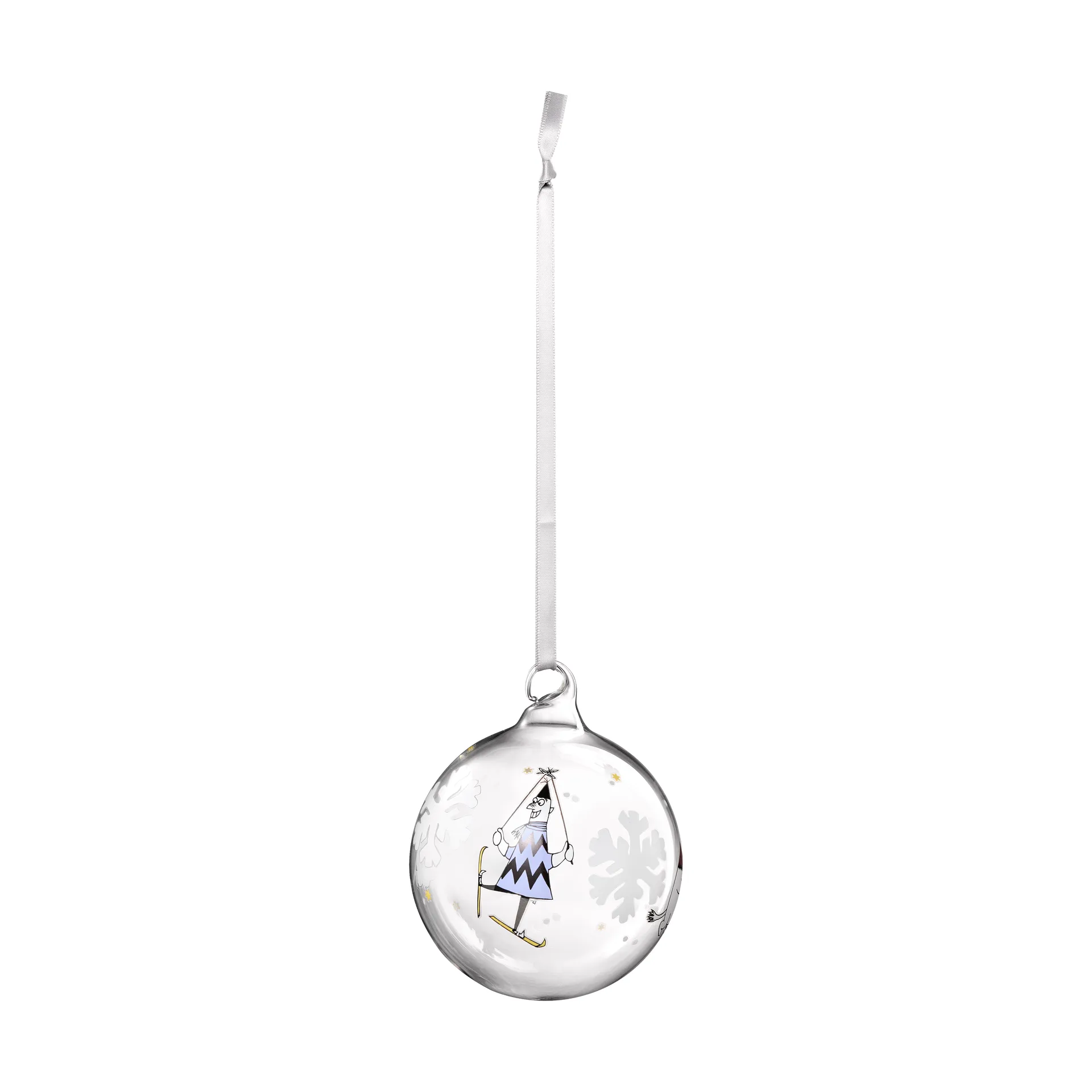 Mumin julgranskula Ø9 cm, Snowflake Muurla