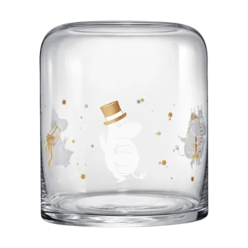 Mumin ljuslykta 18 cm - Sparkling stars - Muurla