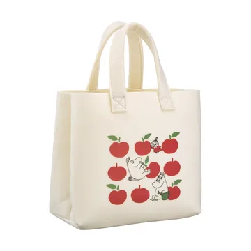 Mumin Tote Bag väska 25x25 cm - Joyfull Apples - Muurla
