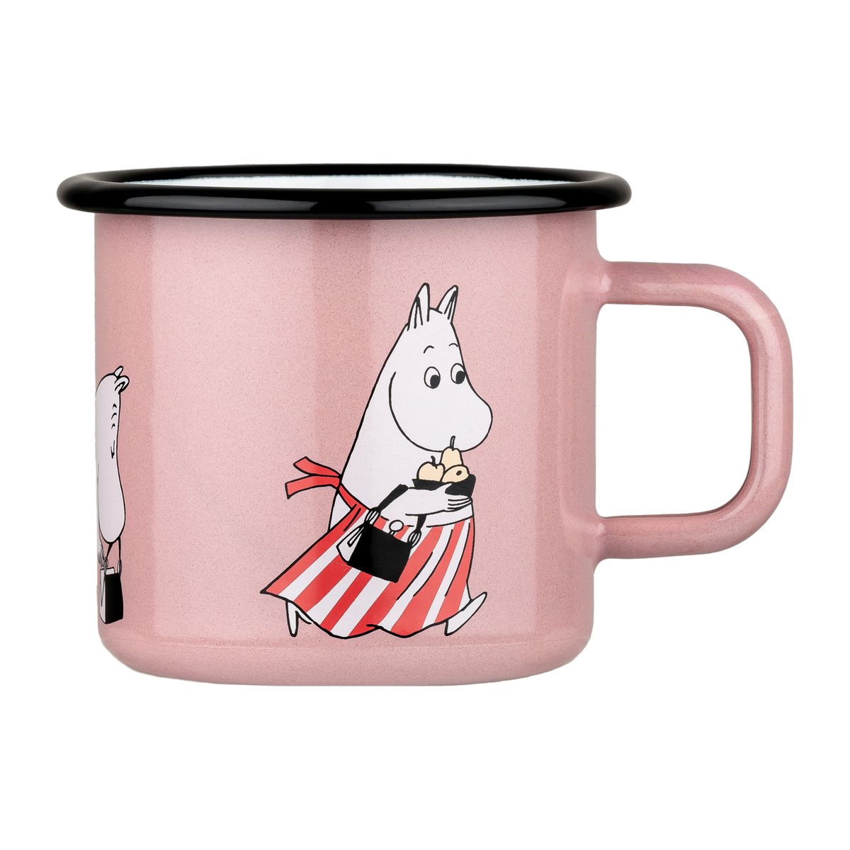 Muurla Muminmamma emaljmugg 37 cl Rosa | Skandinavisk Design | Muminmuggar | Rosa