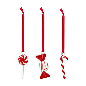 Muurla juldekoration 3-pack - Godis - Muurla
