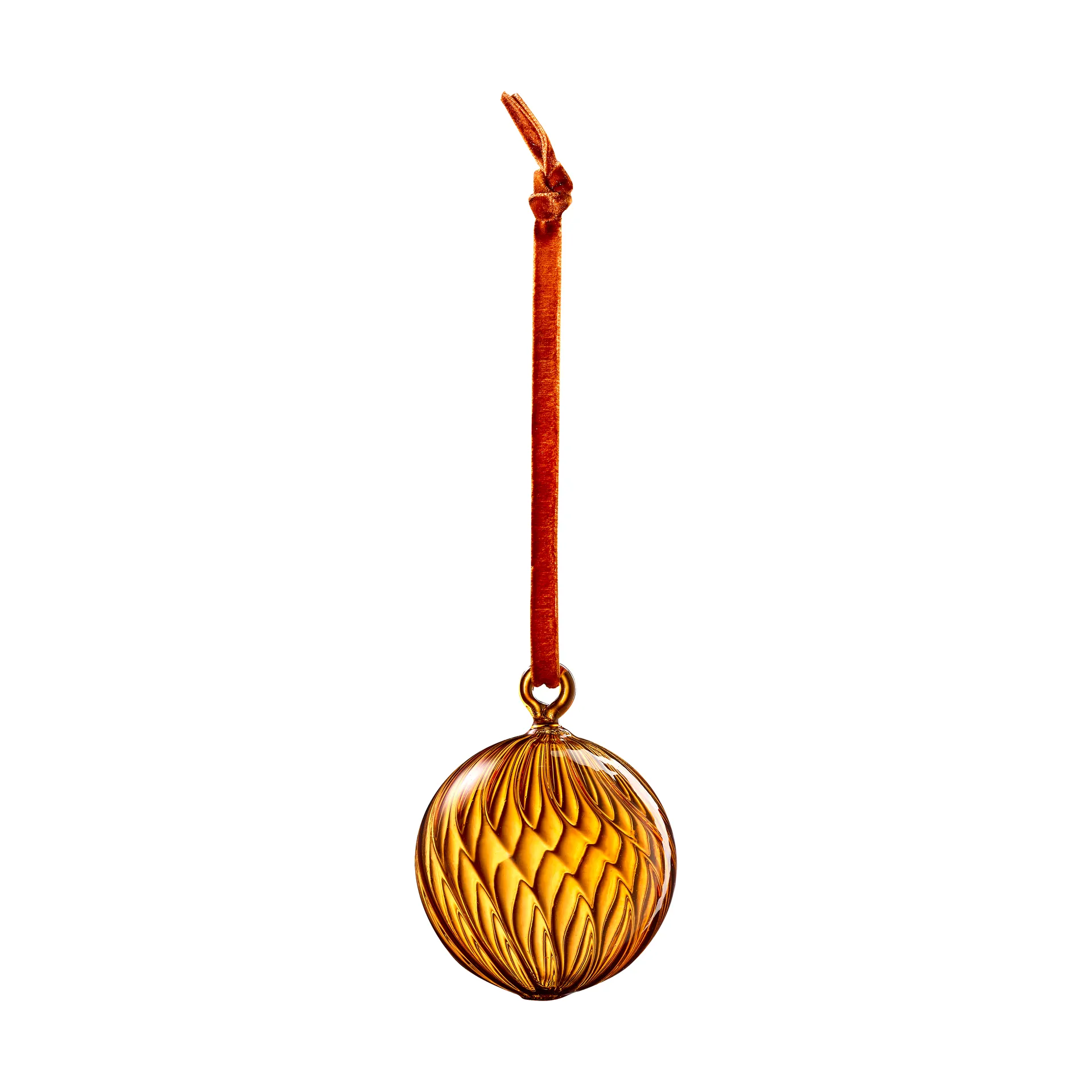 Muurla julgranskula Ø6 cm, Amber Muurla