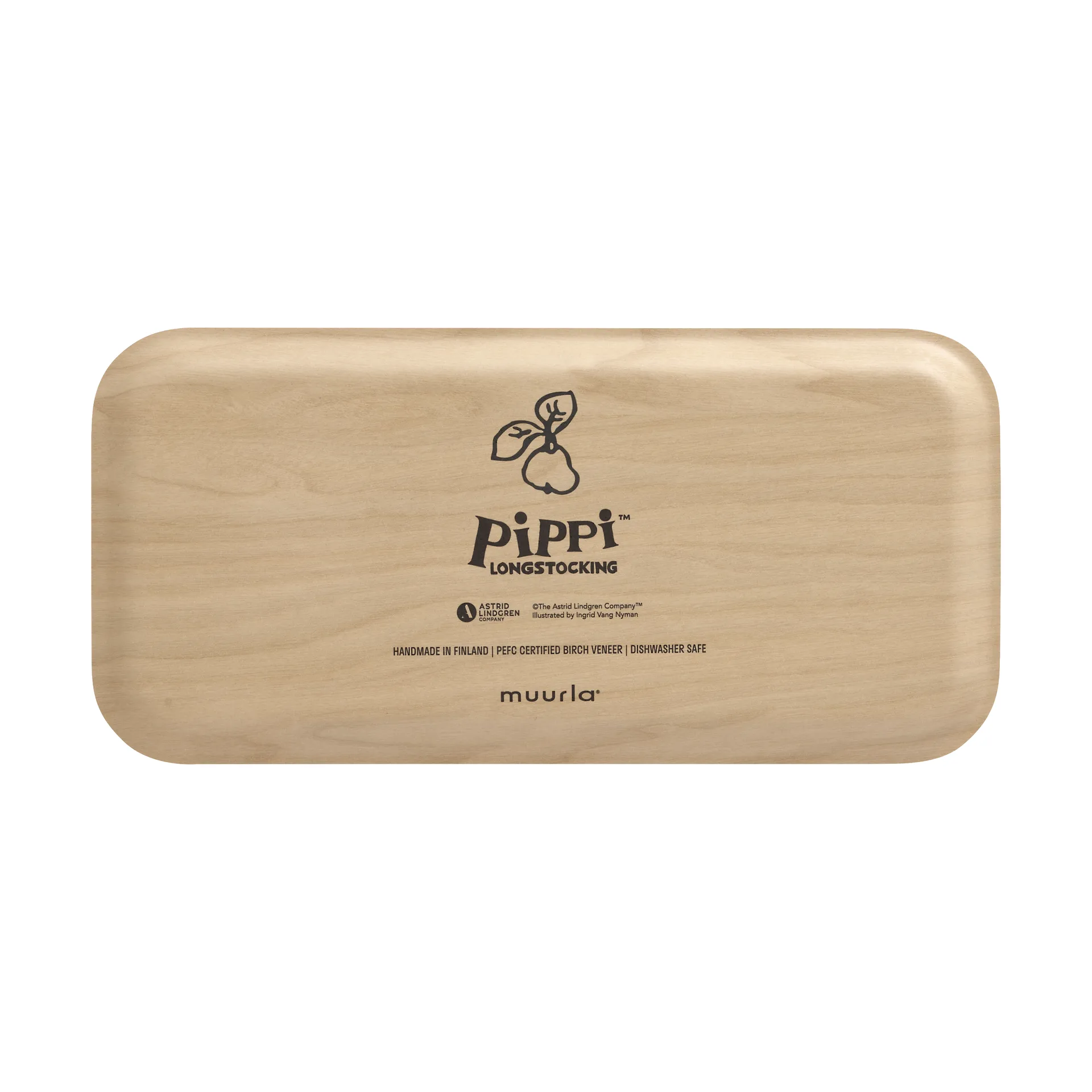 Pippi bricka 13x27 cm, Fruits Muurla