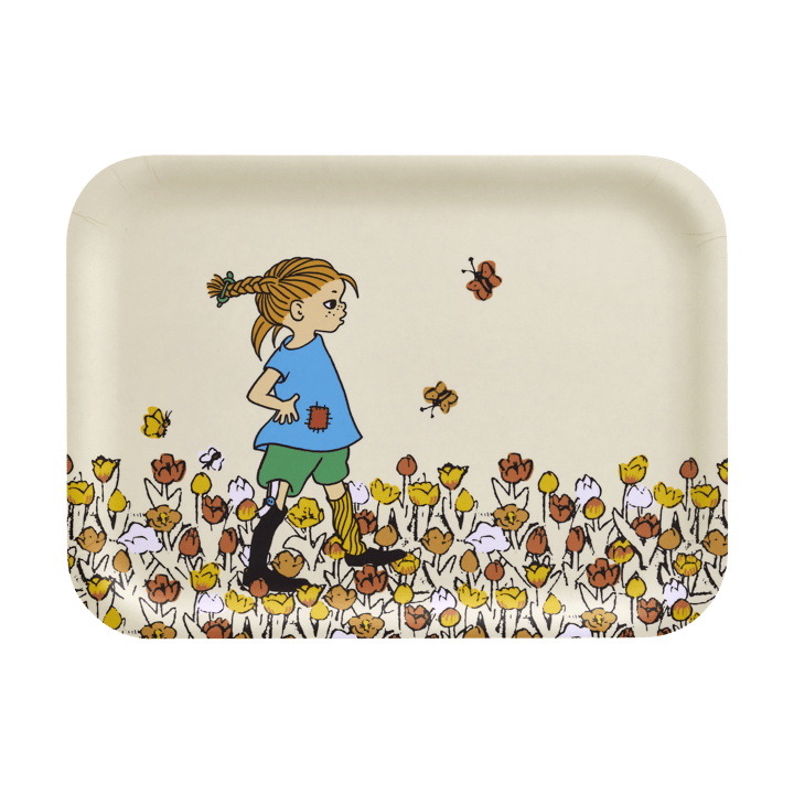 Pippi bricka 20x27 cm - Be More Pippi - Muurla
