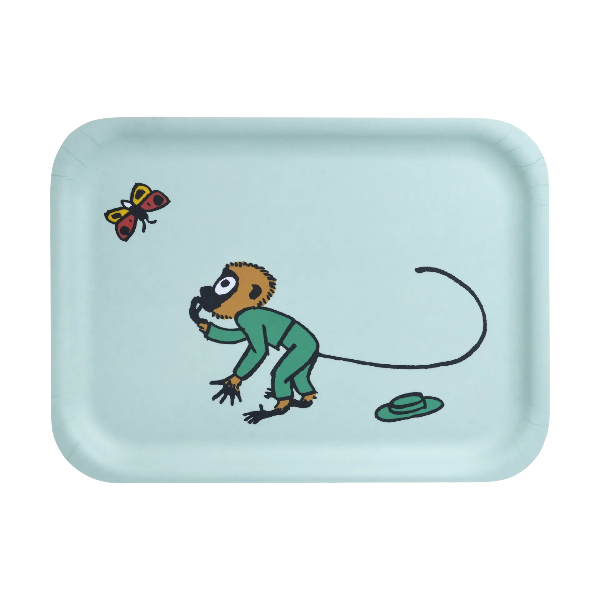 Pippi bricka 20x27 cm, Herr Nilsson Muurla