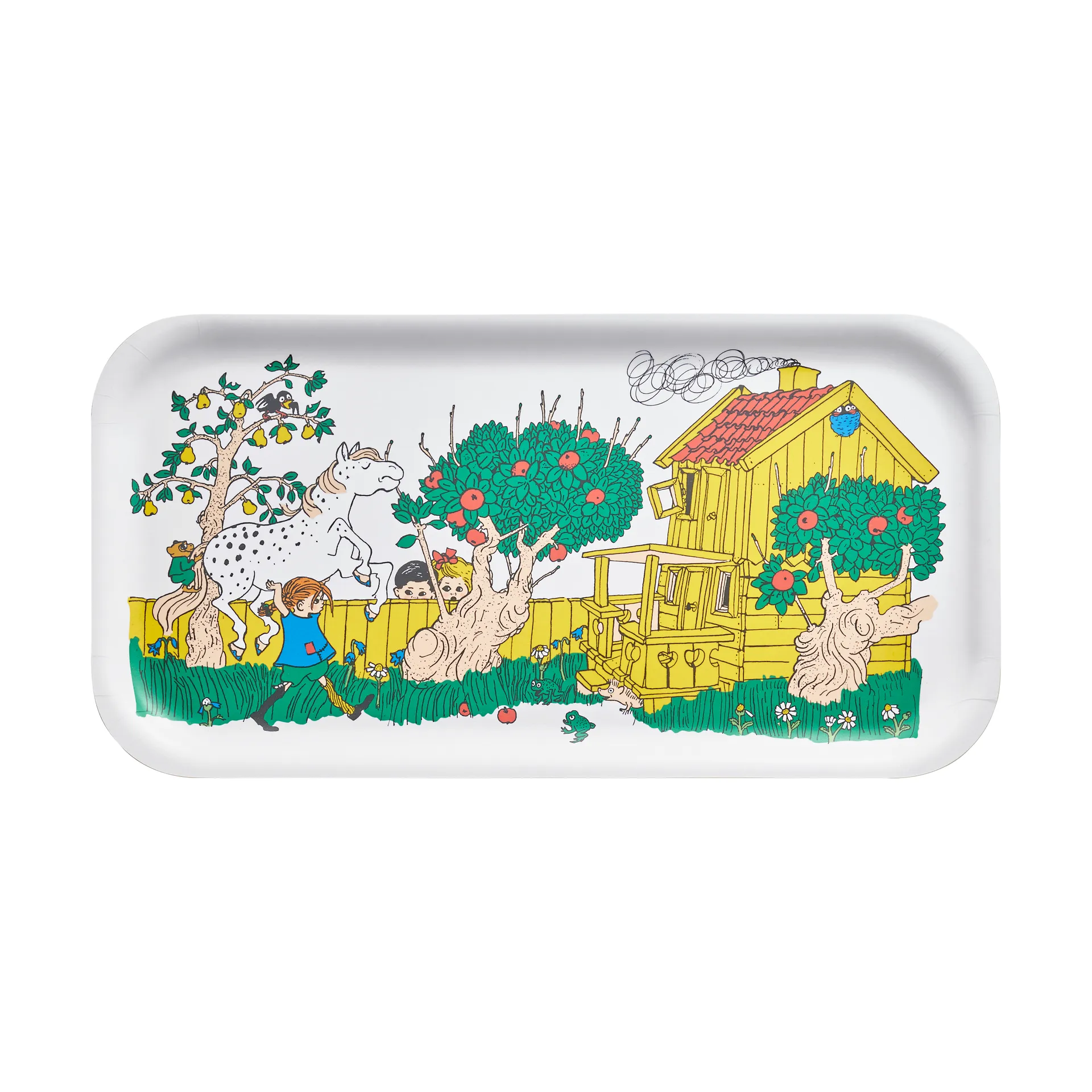 Pippi bricka 22x43 cm, The Way Home Muurla