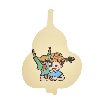 Pippi Chop & Serve skärbräda 21x30 cm - Fruits - Muurla