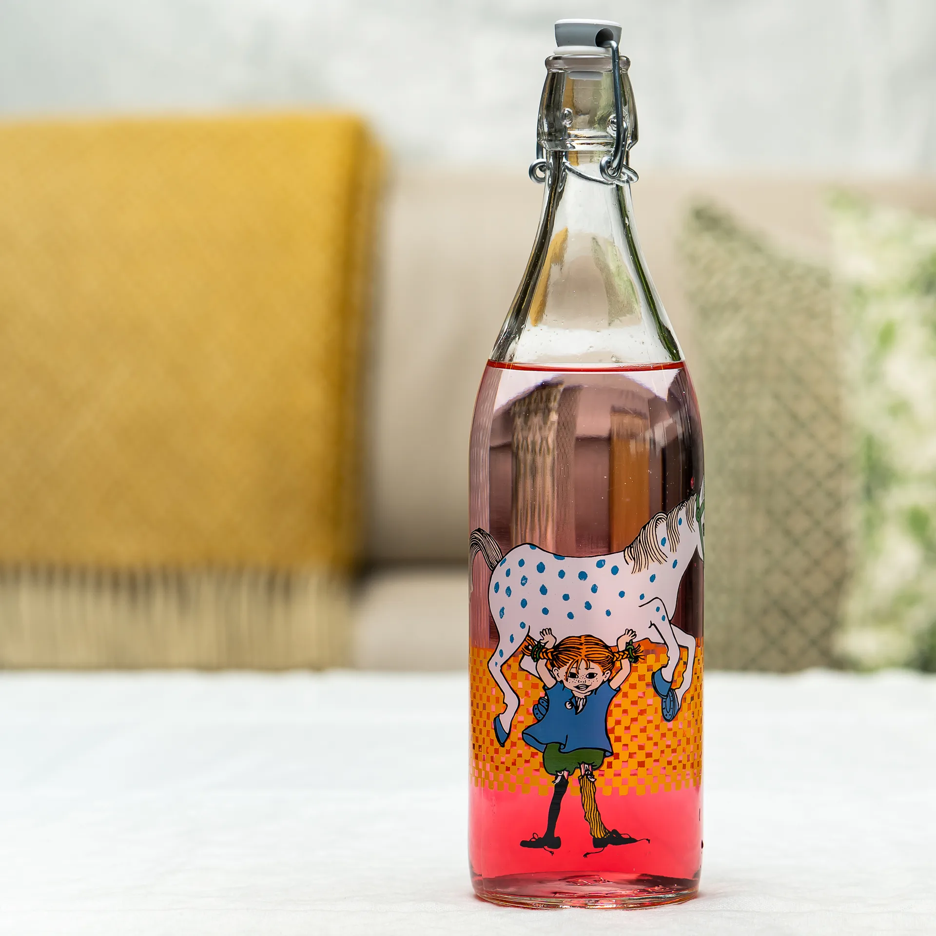 Pippi glasflaska 1 L, Multi Muurla