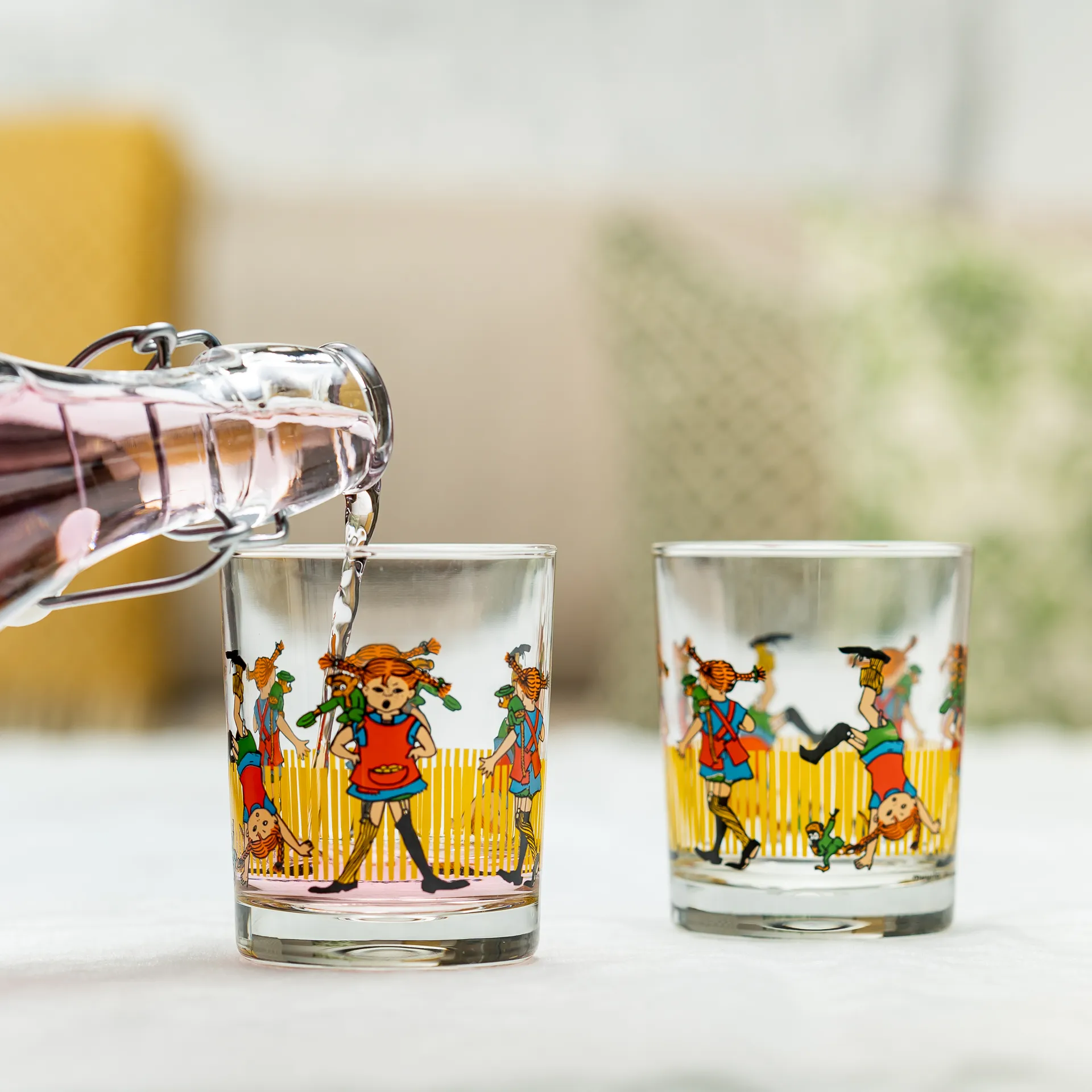 Pippi glasflaska 1 L, Multi Muurla