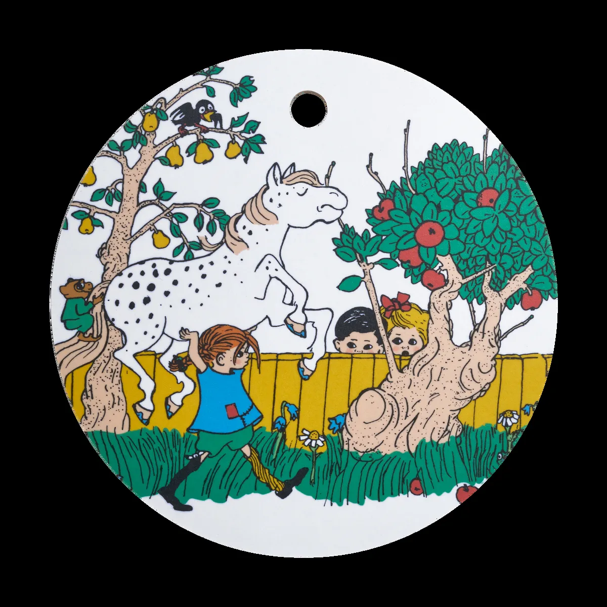 Muurla Pippi grytunderlägg Ø20 cm The Way Home