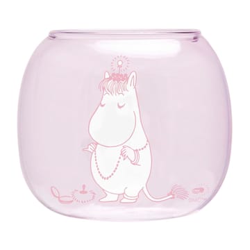 Snorkmaiden ljuslykta/skål Ø9 cm - Pink - Muurla